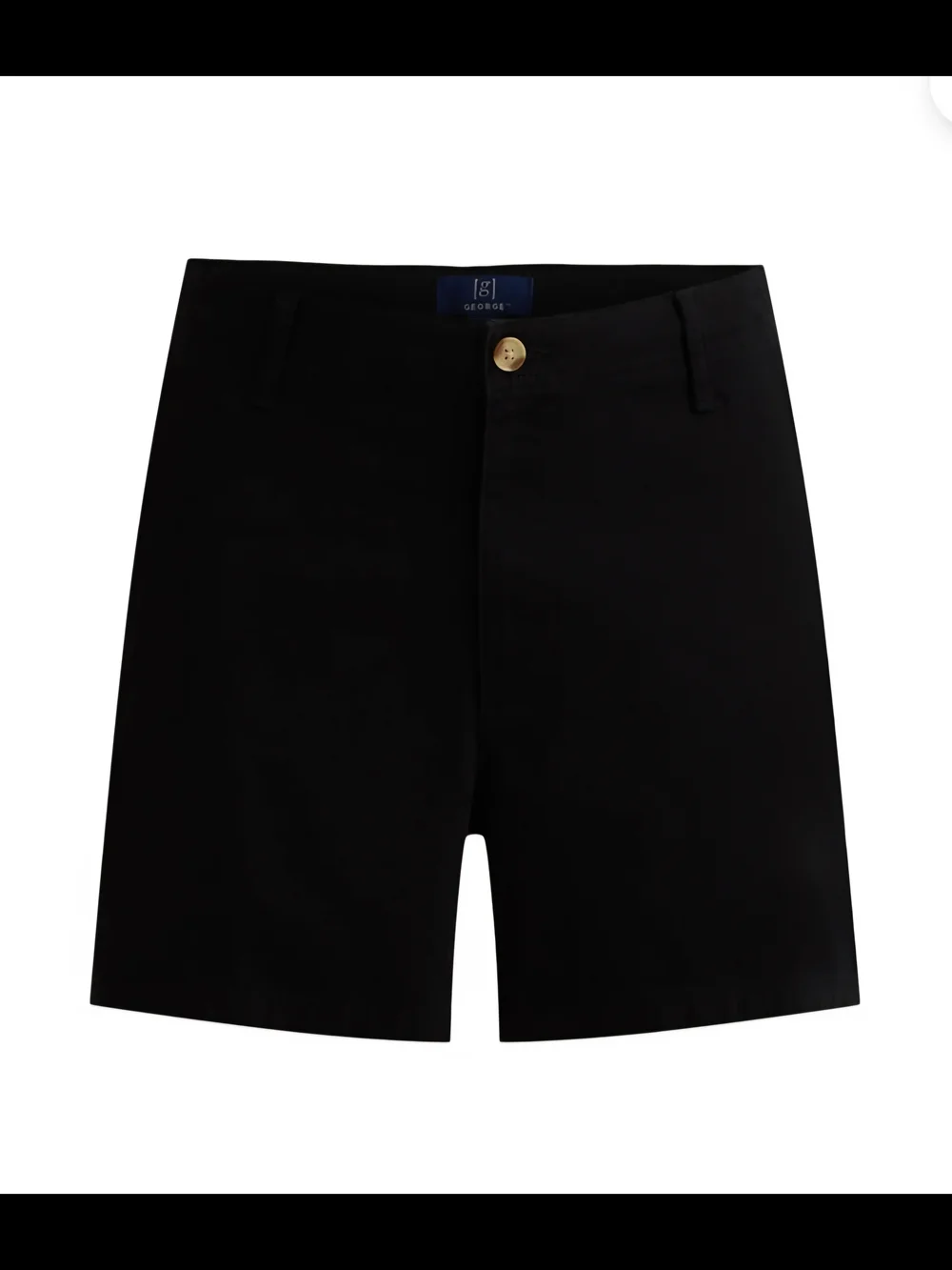 George Men's Relaxed Stretch Twill Flat Front Shorts, 9